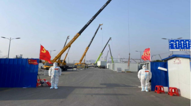 防疫接力，勇戰(zhàn)疫情——鞍勤、溫泉集團全力保障健康驛站項目建設(shè)